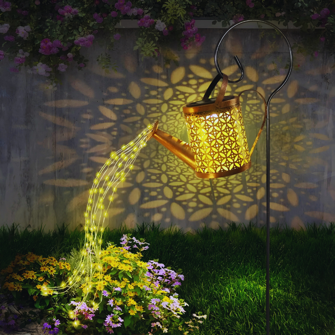 LED Solar Watering Can