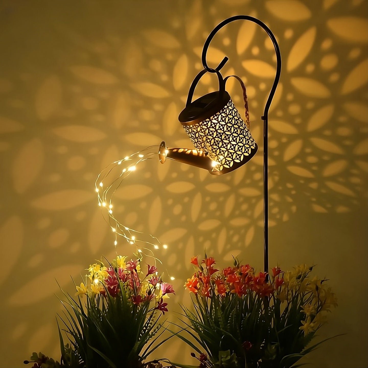 LED Solar Watering Can